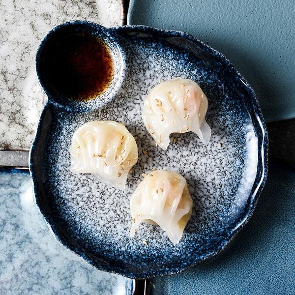 dishes & plates creative dumpling plate with vinegar ceramic simple tableware household dish french fries shrimp japanese sash
dishes & plates creative dumpling plate with vinegar ceramic simple tableware household dish french fries shrimp japanese sash