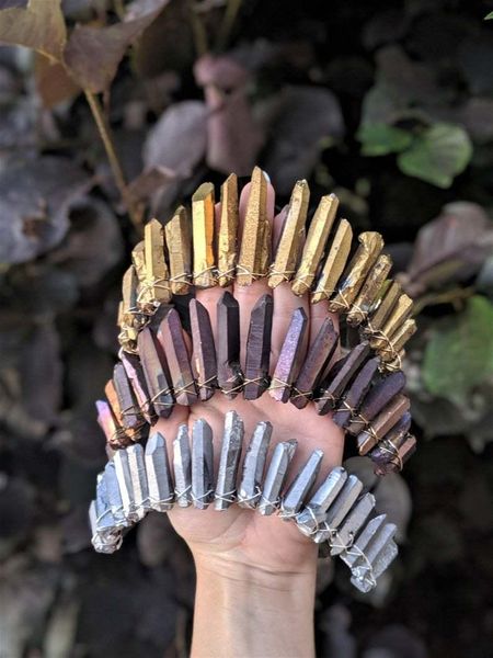 hair clips & barrettes raw crystal crown, multi-color bridal goddess wicca party gift, Golden;silver
hair clips & barrettes raw crystal crown, multi-color bridal goddess wicca party gift, Golden;silver