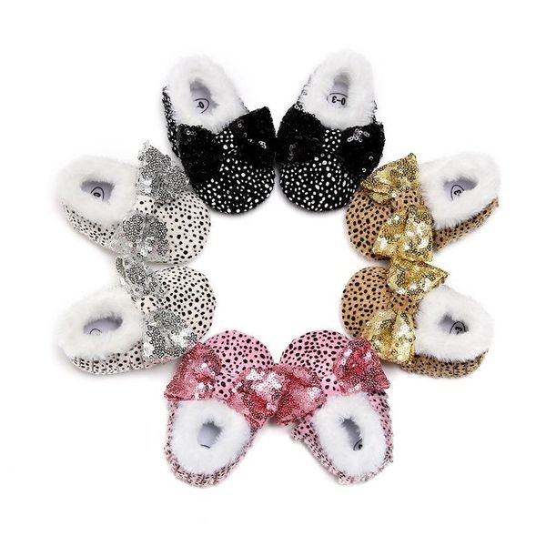 first walkers leopard bow cotton-padded shoes infant girls winter booties soft sole toddler baby moccasins
first walkers leopard bow cotton-padded shoes infant girls winter booties soft sole toddler baby moccasins