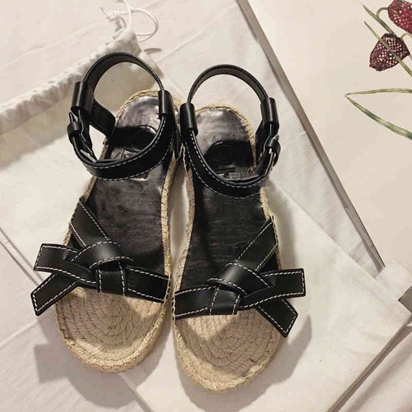 sandals summer straw rope fisherman shoes fairy word buckle fashion roman women flat bottom ins qy3f, Black
sandals summer straw rope fisherman shoes fairy word buckle fashion roman women flat bottom ins qy3f, Black