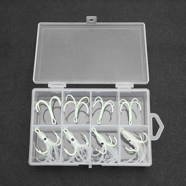 fishing hooks 8pcs fishhooks classic delicate four anchor high carbon steel night luminous ocs jig
fishing hooks 8pcs fishhooks classic delicate four anchor high carbon steel night luminous ocs jig