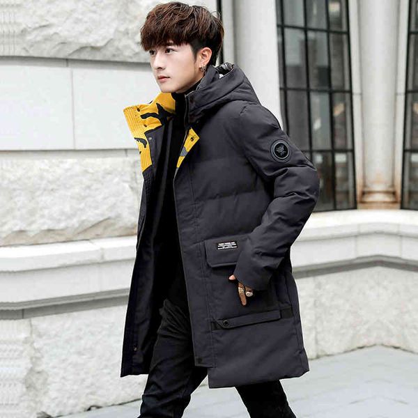 Men's Down & Parkas Winter Long Coat Men Fashion Korean Thick Warm Cotton Padded Hooded Loose Windbreaker Jacket Streetwear PBME, Black
Men's Down & Parkas Winter Long Coat Men Fashion Korean Thick Warm Cotton Padded Hooded Loose Windbreaker Jacket Streetwear PBME, Black