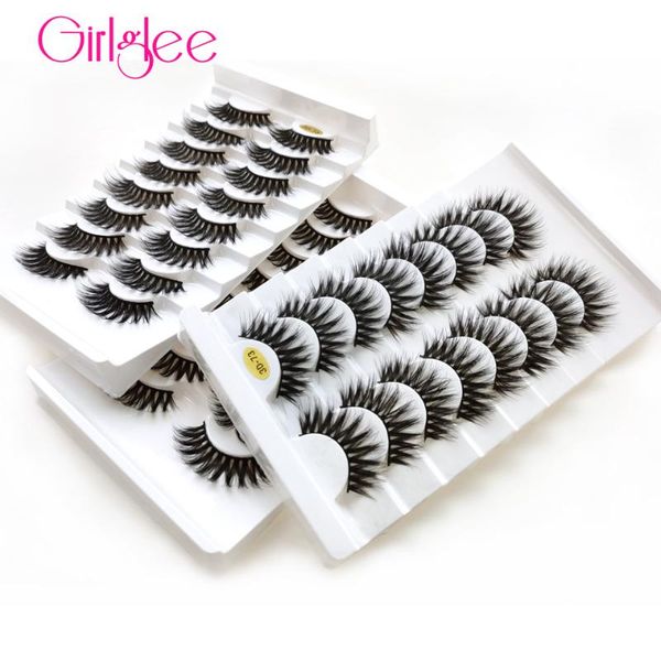 false eyelashes 8pairs 3d mink lashes fluffy set makeup volume dramatic eye cruelty fake eyelash extension girlglee
false eyelashes 8pairs 3d mink lashes fluffy set makeup volume dramatic eye cruelty fake eyelash extension girlglee
