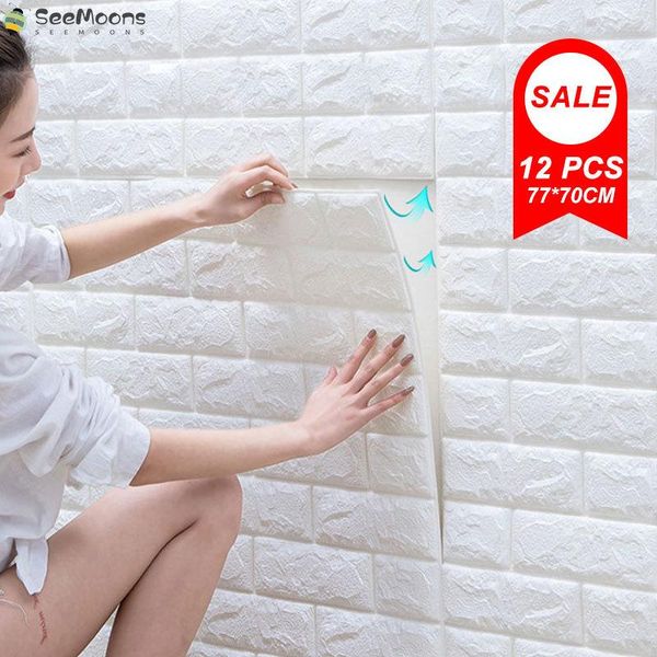 wallpapers 12pcs self adhesive foam wallpaper 3d brick wall panel living room stickers bedroom kids papers home decoration
wallpapers 12pcs self adhesive foam wallpaper 3d brick wall panel living room stickers bedroom kids papers home decoration