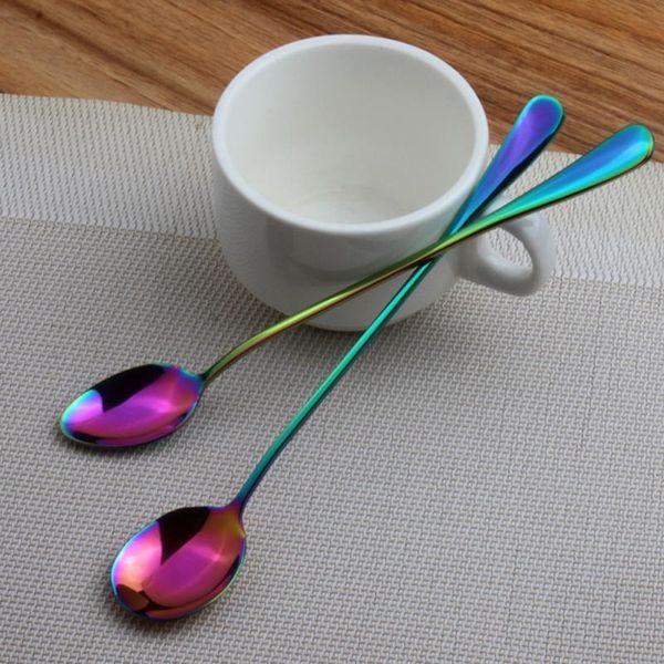 spoons gold plating spoon cafe scoop rainbow color stirring scoopes magic gift spoones long handle scoops coffee drink tools
spoons gold plating spoon cafe scoop rainbow color stirring scoopes magic gift spoones long handle scoops coffee drink tools