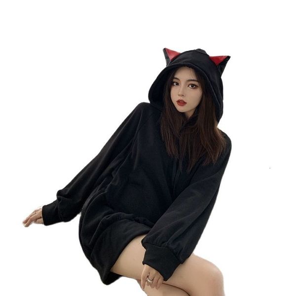 women's jackets japonês doce orelhas de gato hoodie para as mulheres roupas soltas inverno feminino grosso velo moletom preto pulôver, Black;brown
women's jackets japonês doce orelhas de gato hoodie para as mulheres roupas soltas inverno feminino grosso velo moletom preto pulôver, Black;brown