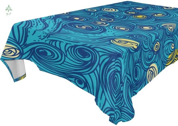 table cloth abstract art pattern design blue polyester modern printed tablecloth cover dining room kitchen
table cloth abstract art pattern design blue polyester modern printed tablecloth cover dining room kitchen