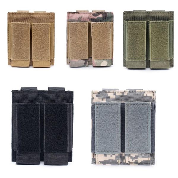 outdoor bags tactical hunting pistol magazine pouch military double sheath ammo paintball game accessory bag
outdoor bags tactical hunting pistol magazine pouch military double sheath ammo paintball game accessory bag