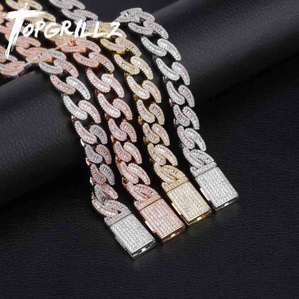 rillz 16-30 inch miami lock clasp 14mm gold silver plated necklace ice out baguette zircon sparkling hip hop rock jewelry x0509, Black
rillz 16-30 inch miami lock clasp 14mm gold silver plated necklace ice out baguette zircon sparkling hip hop rock jewelry x0509, Black