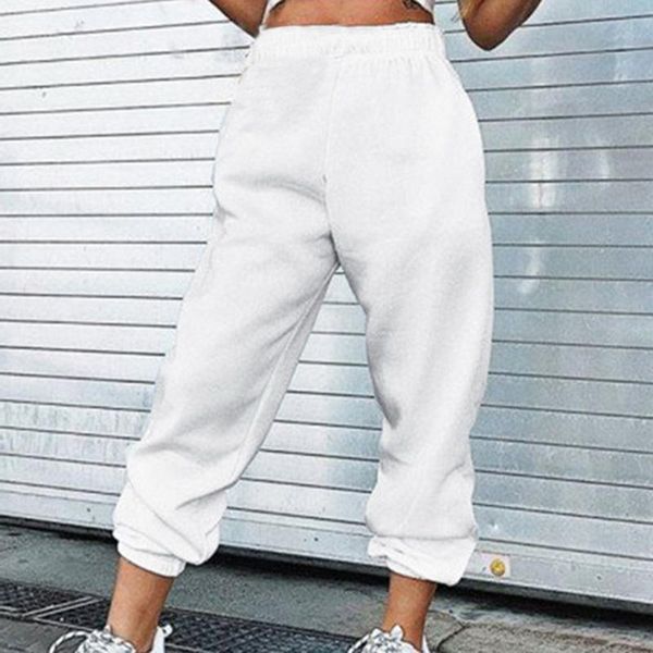 women's pants & capris fashion woman harajuku sweatpants women joggers solid high waist trousers female streetwear femme korean overall, Black;white
women's pants & capris fashion woman harajuku sweatpants women joggers solid high waist trousers female streetwear femme korean overall, Black;white