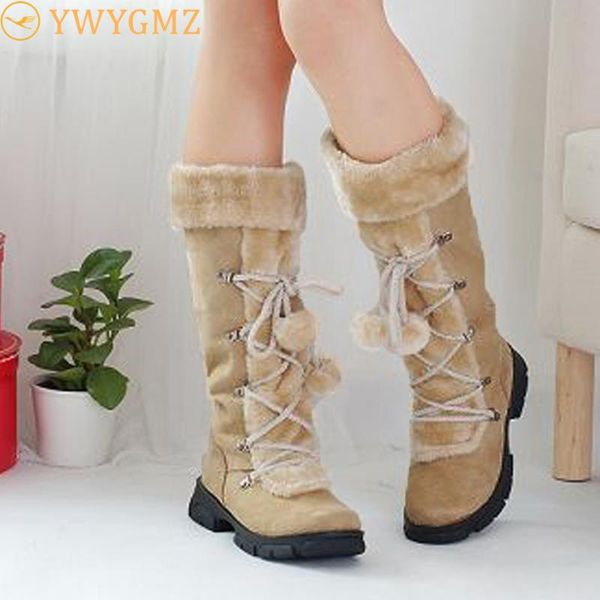 boots fashion women snow winter keep warm shoes suede hairball round toe square heel short plush zipper, Black
boots fashion women snow winter keep warm shoes suede hairball round toe square heel short plush zipper, Black