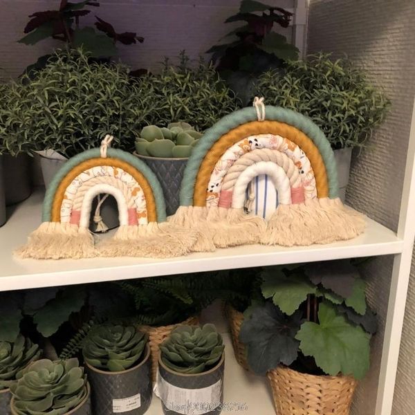 nordic style hand-woven rainbow tapestry children room household wall hanging decorations decor pendant 030 20 dropship decorative objects &
nordic style hand-woven rainbow tapestry children room household wall hanging decorations decor pendant 030 20 dropship decorative objects &