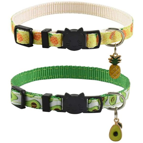 cat collars & leads breakaway collar fruit pattern with accessories adjustable safety kitten for pets 7-11.5in
cat collars & leads breakaway collar fruit pattern with accessories adjustable safety kitten for pets 7-11.5in