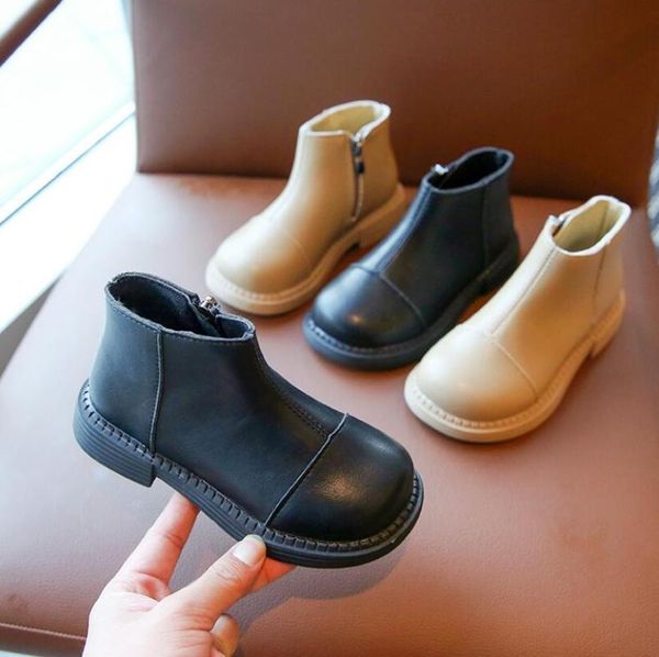 boots autumn winter plus velvet warm kids for girls boys fashion leather soft bottom non-slip children running shoe, Black;grey
boots autumn winter plus velvet warm kids for girls boys fashion leather soft bottom non-slip children running shoe, Black;grey