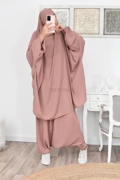 ethnic clothing eid muslim women long khimar prayer garment 2 piece set abaya dress and pant full cover islamic kaftan jilbab djellaba, Red
ethnic clothing eid muslim women long khimar prayer garment 2 piece set abaya dress and pant full cover islamic kaftan jilbab djellaba, Red