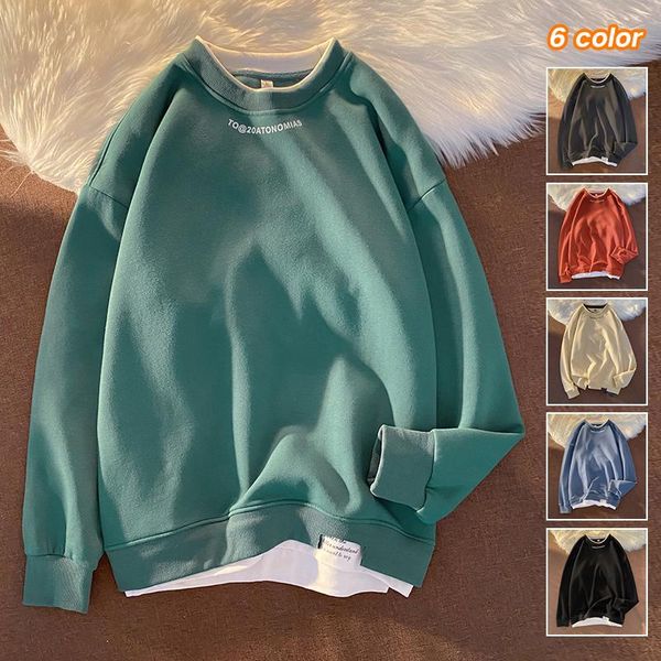 men's hoodies & sweatshirts fashion brand hatless spring male casual solid color sweatshirt, Black
men's hoodies & sweatshirts fashion brand hatless spring male casual solid color sweatshirt, Black