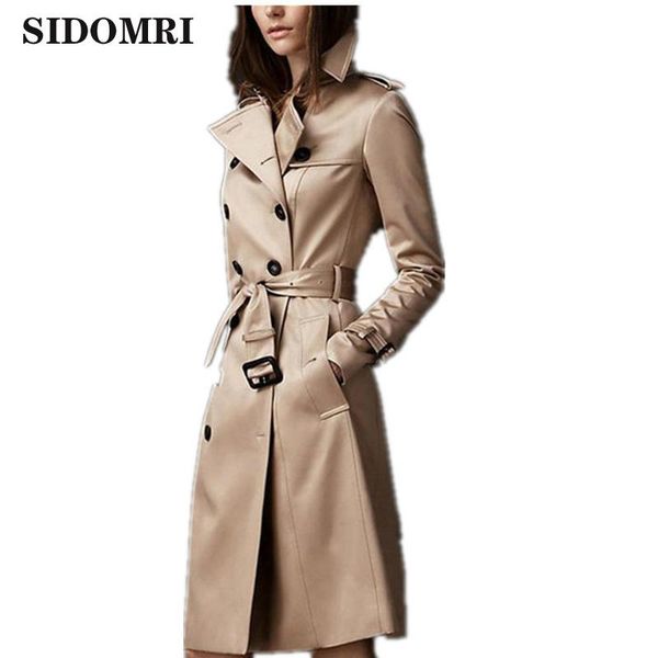 women's trench coats collection slim double breasted all-match coat windbreaker spring autumn fashion lapel mid-length, Tan;black
women's trench coats collection slim double breasted all-match coat windbreaker spring autumn fashion lapel mid-length, Tan;black