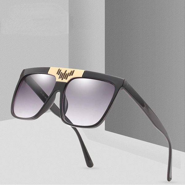 sunglasses style big frame retro european and american men women fashion, White;black
sunglasses style big frame retro european and american men women fashion, White;black