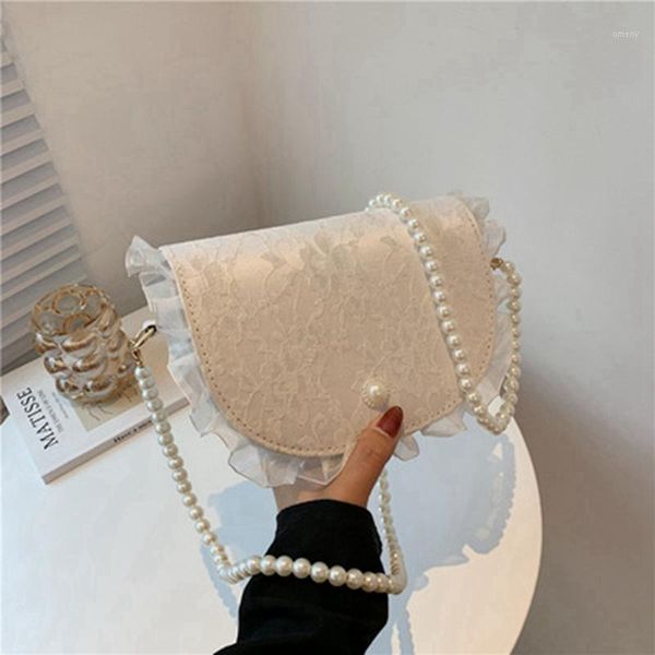 evening bags fashion pearl chain lace handbag for women's 2021 summer fairy tenderness purse shoulder messenger bag1
evening bags fashion pearl chain lace handbag for women's 2021 summer fairy tenderness purse shoulder messenger bag1