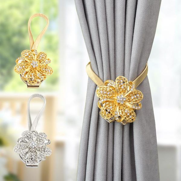 curtain & drapes 1pc magnetic crystal flower tie rope backs holdbacks buckle clips accessory rods accessoires hook holder home decoration
curtain & drapes 1pc magnetic crystal flower tie rope backs holdbacks buckle clips accessory rods accessoires hook holder home decoration