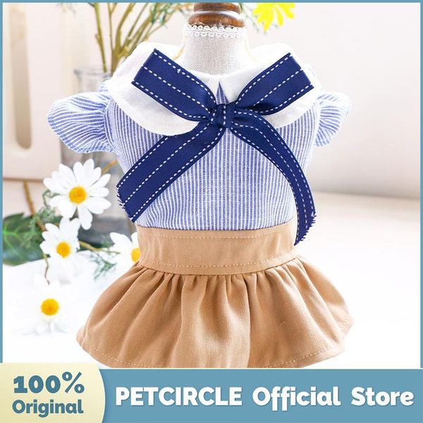 dog clothes blue striped bow student dress fit small puppy pet cat all season cute costume skirt apparel
dog clothes blue striped bow student dress fit small puppy pet cat all season cute costume skirt apparel