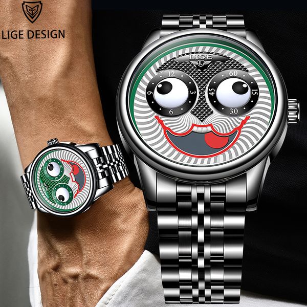 2021 lige luxury automatic mechanical mens watch new design personality fashion watch mens stainless steel wristwatch+boxg, Slivery;brown
2021 lige luxury automatic mechanical mens watch new design personality fashion watch mens stainless steel wristwatch+boxg, Slivery;brown