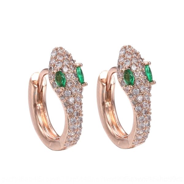 cWDl fashionable and popular female personality zircon copper plated 18k gold snake korean french stud and earrings earrings, Golden;silver
cWDl fashionable and popular female personality zircon copper plated 18k gold snake korean french stud and earrings earrings, Golden;silver