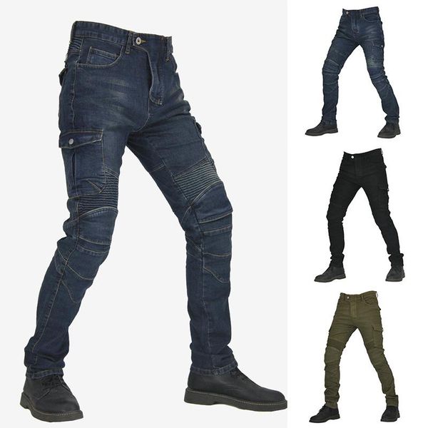 running pants 2021 motorcycle riding denim racing for men multi pocket design anti-fall jeans ed889, Black;blue
running pants 2021 motorcycle riding denim racing for men multi pocket design anti-fall jeans ed889, Black;blue