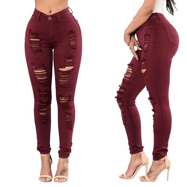 women's jeans high waist casual skinny for women hole vintage girls slim ripped denim pencil pants elasticity ladies, Blue
women's jeans high waist casual skinny for women hole vintage girls slim ripped denim pencil pants elasticity ladies, Blue