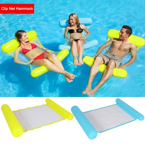 inflatable floats & tubes pvc swimming pool float chair water foldable hammock back floating bed summer beach lounger 120x80cm
inflatable floats & tubes pvc swimming pool float chair water foldable hammock back floating bed summer beach lounger 120x80cm