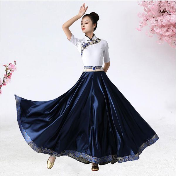 tibet costume classical folk dance clothing women's stage performance wear traditional ethnic dress elegant oriental apparel, Black;red
tibet costume classical folk dance clothing women's stage performance wear traditional ethnic dress elegant oriental apparel, Black;red