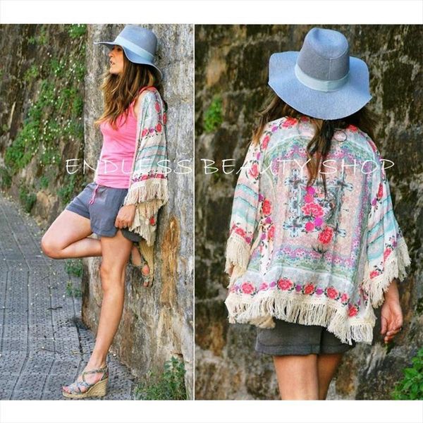 women boho floral tassels casual womens sweaters wild beachwear lace loose shawl hippie kimono cardigan coat jacket wrap cover, White;black
women boho floral tassels casual womens sweaters wild beachwear lace loose shawl hippie kimono cardigan coat jacket wrap cover, White;black