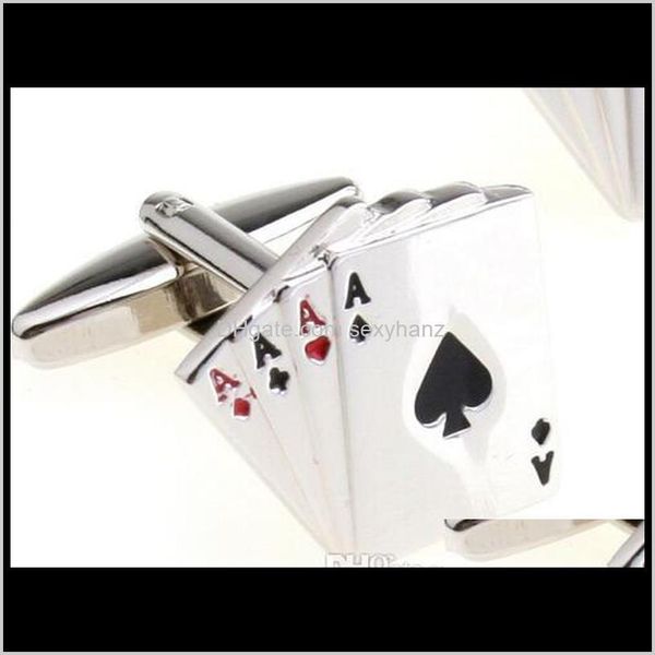 links & tie clasps, tacks drop delivery 2021 men poker french sell cufflinks cuff link jewelry shirts for mens dacoration gift xmas r9sg6, Silver
links & tie clasps, tacks drop delivery 2021 men poker french sell cufflinks cuff link jewelry shirts for mens dacoration gift xmas r9sg6, Silver