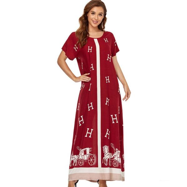 ethnic clothing 2021 muslim women's dress fashion pullover print red loose maxi large swing abaya middle east dubai
ethnic clothing 2021 muslim women's dress fashion pullover print red loose maxi large swing abaya middle east dubai