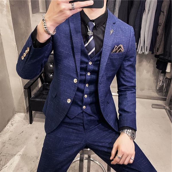 men's suits & blazers formal , jacket, vest and trousers, high-end, classic, plaid, wedding, ball, 7xl, 3 pieces, White;black
men's suits & blazers formal , jacket, vest and trousers, high-end, classic, plaid, wedding, ball, 7xl, 3 pieces, White;black
