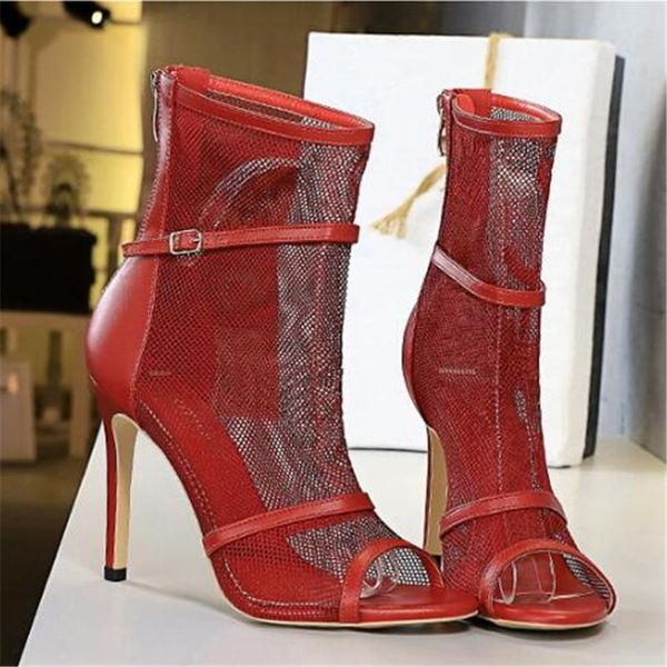 dress shoes fashion breathable mesh summer women sandals party pumps 11cm peep toe high heels female night club stilettos, Black
dress shoes fashion breathable mesh summer women sandals party pumps 11cm peep toe high heels female night club stilettos, Black