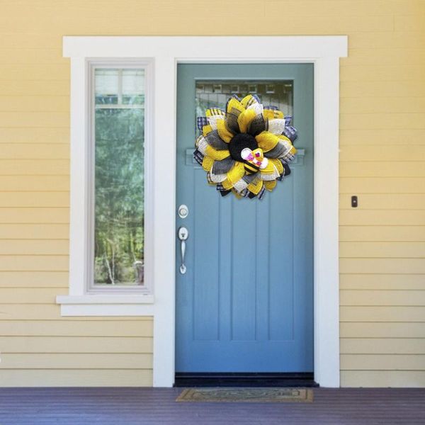 simulation leaf bee sunflowerwreath artificial garland hanging pendants wedding door ornaments mother's day wreath mariage#hg decorativ
simulation leaf bee sunflowerwreath artificial garland hanging pendants wedding door ornaments mother's day wreath mariage#hg decorativ