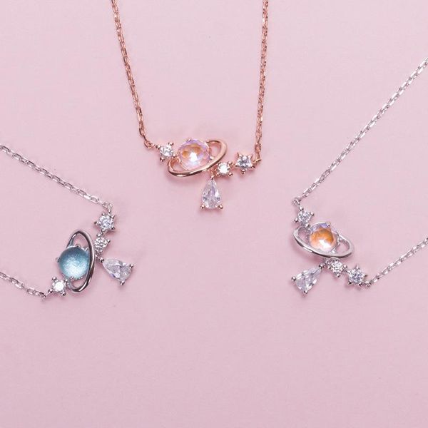 pendant necklaces aurora water drop planet necklace girls sweet simple student friend three birthday gifts, Silver
pendant necklaces aurora water drop planet necklace girls sweet simple student friend three birthday gifts, Silver