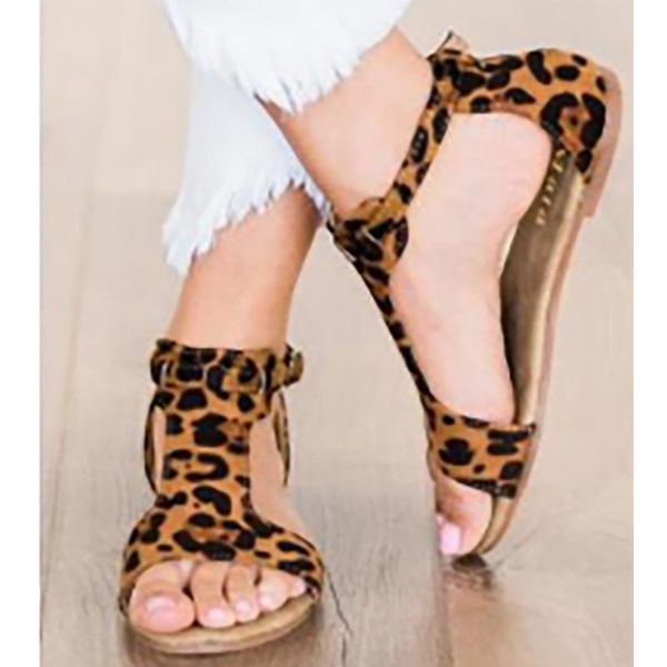 women leopard print open toe sandals summer ladies flat with buckle strap female 2021 casual soft gladiator shoes d3, Black
women leopard print open toe sandals summer ladies flat with buckle strap female 2021 casual soft gladiator shoes d3, Black