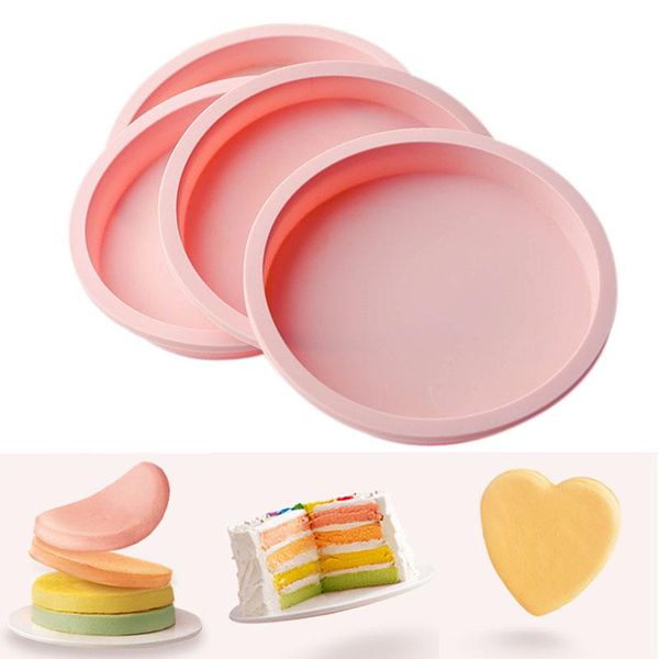 baking moulds layer bakeware molds silicone cake pan mold round heart dessert cutting-cakes mould muffin tools
baking moulds layer bakeware molds silicone cake pan mold round heart dessert cutting-cakes mould muffin tools