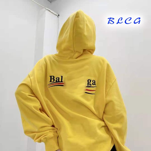 + autumn heavy industry letter wave cola embroidered long sleeve hooded pullover pocket sweater, Black 
+ autumn heavy industry letter wave cola embroidered long sleeve hooded pullover pocket sweater, Black