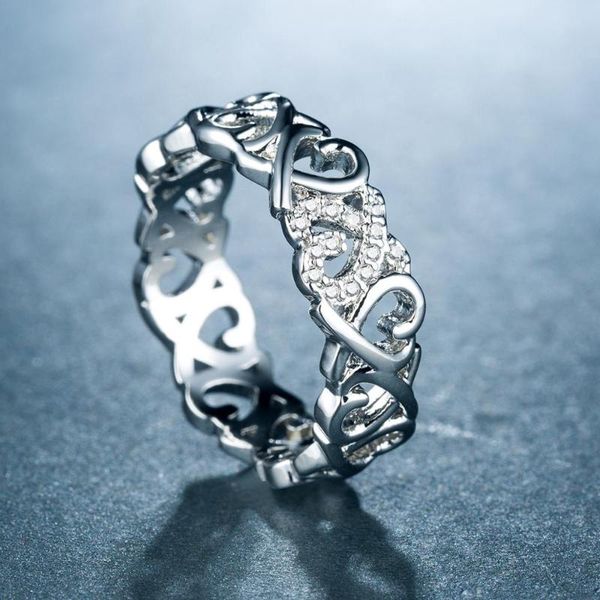 new inlaid rhinestone love ladies ring fashion jewelry copper silver color heart zircon wedding rings jewelry wedding band, Slivery;golden
new inlaid rhinestone love ladies ring fashion jewelry copper silver color heart zircon wedding rings jewelry wedding band, Slivery;golden