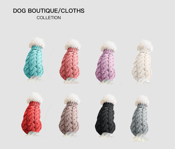winter warm dog cat sweater clothes for small large dogs pet turtleneck jumper clothing coat knitting crochet cloth outfit vest apparel
winter warm dog cat sweater clothes for small large dogs pet turtleneck jumper clothing coat knitting crochet cloth outfit vest apparel