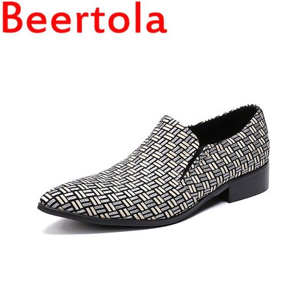 dress shoes brand beertola flats for weave loafers fashion men pointed toe gentleman manual cool casual masculine chaussures party, Black
dress shoes brand beertola flats for weave loafers fashion men pointed toe gentleman manual cool casual masculine chaussures party, Black