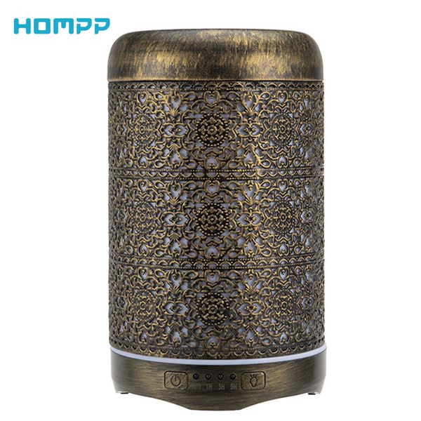 essential oil diffuser metal ultrasonic difusor cool mist air humidifier led light quiet shut off nano bronze color 250ml gift
essential oil diffuser metal ultrasonic difusor cool mist air humidifier led light quiet shut off nano bronze color 250ml gift