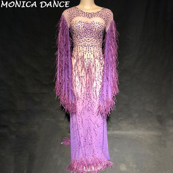 casual dresses women stage net yarn dress purple tassel sparkling crystals wear dancer singer nightclub performance bling costumes, Black;gray
casual dresses women stage net yarn dress purple tassel sparkling crystals wear dancer singer nightclub performance bling costumes, Black;gray