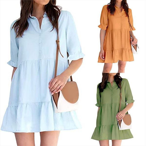 summer plus size fashion floral women dresses soild short sleeve v neck casual sundress dress vestidos mujer verano, Black;gray
summer plus size fashion floral women dresses soild short sleeve v neck casual sundress dress vestidos mujer verano, Black;gray