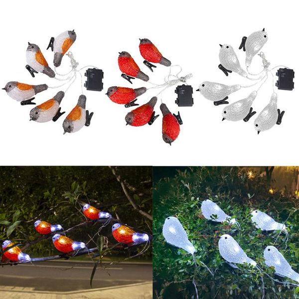 strings waterproof 5 led acrylic bird fairy string light garland battery powered landscape lamp home garden party decoration
strings waterproof 5 led acrylic bird fairy string light garland battery powered landscape lamp home garden party decoration