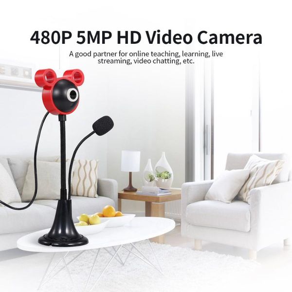 webcams 5mp hd webcam lapcomputer camera 30fps web noise-reduction microphone usb plug&play cam for live broadcast
webcams 5mp hd webcam lapcomputer camera 30fps web noise-reduction microphone usb plug&play cam for live broadcast