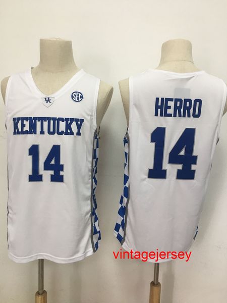 14 tyler herro kentucky wildcats retro college basketball jersey stitched embroidery xs-6xl, Black
14 tyler herro kentucky wildcats retro college basketball jersey stitched embroidery xs-6xl, Black